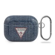 Guess GUACAPTPUJULDB AirPods Pro cover navy/dark blue Jeans Collection, Guess