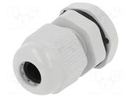 Cable gland; M12; 1.5; IP68; polyamide; grey PAWBOL