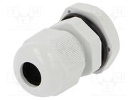 Cable gland; M16; 1.5; IP67; polyamide; grey PAWBOL