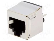 Connector: RJ45; socket; PIN: 8; shielded; 8p8c; THT; straight ENCITECH