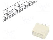 Relay: electromagnetic; DPDT; Ucoil: 12VDC; 2A; 0.3A/125VAC; FTR-B4 FCL Components