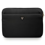 Guess Nylon Triangle Logo sleeve for a 13&quot; laptop - black, Guess