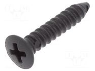 Screw; 10pcs; Audi; OEM: 811864809; L: 18mm; plastic; black ROMIX