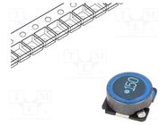 Inductor: ferrite; SMD; 15uH; 2.4A; 56.6mΩ; ±20%; SLF 