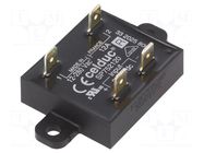 Relay: solid state; Ucntrl: 3÷32VDC; 12A; 12÷280VAC; SP; 1-phase CELDUC