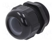 Cable gland; PG42; IP68; polyamide; black; SKINTOP®; SKINTOP® STR LAPP