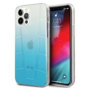 Mercedes Transparent Line Case for iPhone 12 / iPhone 12 Pro - Blue, Mercedes