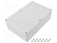 Enclosure: multipurpose; X: 140mm; Y: 210mm; Z: 60mm; ZP; ABS; gasket KRADEX