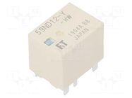 Relay: electromagnetic; 1 Form U; Ucoil: 12VDC; 60A; FBR59-HW; PCB FCL Components