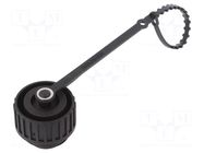 Accessories: protection cover; IP67; Application: sockets,plugs HIRSCHMANN