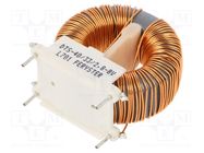 Inductor: wire; THT; 33mH; 2.8A; 134mΩ; 230VAC; 30.5x17mm; -20÷50% FERYSTER