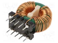 Inductor: wire; THT; 6.8mH; 5A; 30mΩ; 230VAC; 20x15mm; -20÷50%; 10kHz FERYSTER