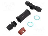 Connector: AC supply; screw terminal; TH402; 32A; 450V; ways: 3 TECHNO