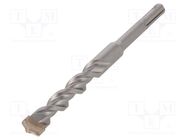 Drill bit; for concrete; Ø: 16mm; L: 160mm; metal; SDS-Plus®; PRO 4 METABO