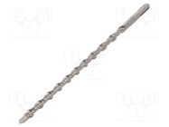 Drill bit; for concrete; Ø: 10mm; L: 260mm; metal; SDS-Plus®; PRO 4 METABO