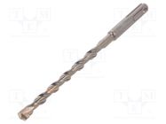 Drill bit; for concrete; Ø: 8mm; L: 160mm; metal; SDS-Plus®; PRO 4 METABO