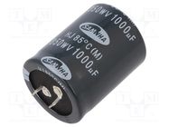 Capacitor: electrolytic; SNAP-IN; 1000uF; 350VDC; Ø35x45mm; ±20% SAMWHA