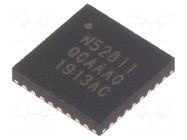 IC: SoC; Bluetooth: 5.1,BLE; 4dBm; I2C,PDM,PWM,QDEC,SPI,UART; SMD NORDIC SEMICONDUCTOR