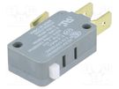 Microswitch SNAP ACTION; 5A/250VAC; 5A/48VDC; without lever HONEYWELL