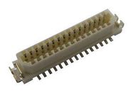 CONNECTOR, STACKING, RCPT, 21POS, 2ROW