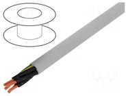 Wire; JZ-500-PUR; 5G2.5mm2; unshielded; 300V,500V; Cu; stranded HELUKABEL