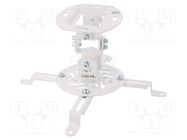 Projector mount; 13.5kg; Arm len: 150mm; white LOGILINK