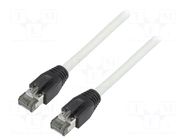 Patch cord; RJ45 plug,both sides; S/FTP; Cat 8.1; stranded; Cu LOGILINK