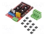 Shield; to build 3D printers; Kit: module; Arduino Mega2560 OKYSTAR