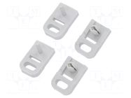 Mounting coupler; polyamide; for enclosures; PK RITTAL