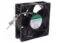 Fan: EC; axial; 230VAC; 120x120x38mm; 153.08m3/h; 40.2dBA; ball SUNON