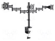 Holder; 8kg; 13÷27"; Arm len: 746mm; Standard: 75x75mm,100x100mm LOGILINK