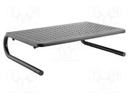 Monitor stand; 20kg; aluminium,plastic,stainless steel LOGILINK