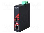 Media converter; GIGA ETHERNET/SFP fiber; Number of ports: 2 ANTAIRA