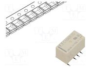 Relay: electromagnetic; DPDT; Ucoil: 12VDC; 2A; 0.3A/125VAC; FTR-C1 FUJITSU