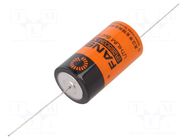 Battery: lithium; C; 3.6V; 6000mAh; Ø26x50.9mm; axial FANSO