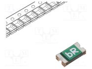 Fuse: PTC polymer; 1.1A; Imax: 100A; 0ZCJ; 1206 BEL FUSE