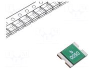 Fuse: PTC polymer; 500mA; Imax: 100A; SMD; 0ZCG; 1812 BEL FUSE
