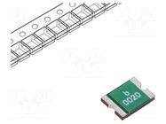 Fuse: PTC polymer; 200mA; Imax: 10A; 0ZCG; 1812 BEL FUSE