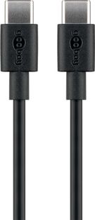 USB-C™ Charging and Sync Cable, 0.5 m, black - for devices with a USB-C™ connection, black