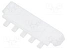 Contacts locking plate; 3mm; PIN: 10; Layout: 2x5 MOLEX