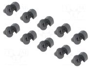 Clip; 10pcs; Alfa Romeo,Fiat,Lancia; Ømount.hole: 6mm ROMIX