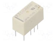 Relay: electromagnetic; DPDT; Ucoil: 5VDC; 2A; 0.3A/125VAC; FTR-C1 FCL Components
