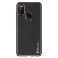Dux Ducis Yolo elegant case made of soft TPU and PU leather for Samsung Galaxy M30s black, Dux Ducis