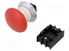 Switch: emergency stop; 22mm; Stabl.pos: 2; red; none; IP67; Pos: 2 SCHMERSAL