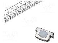 Microswitch TACT; SPST; Pos: 2; 0.02A/12VDC; SMT; 6x3.5x3.5mm PANASONIC