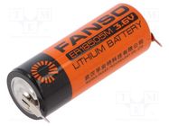 Battery: lithium; 18505; 3.6V; 3500mAh; Ø18.5x50.5mm; 2pin FANSO