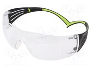 Safety spectacles; Lens: transparent; Classes: 1; 19g 3M