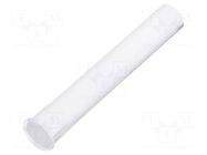 Fiber for LED; Ø5mm; L: 26mm; No.of mod: 1; round; Front: flat MENTOR