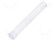 Fiber for LED; Ø5mm; L: 32mm; No.of mod: 1; round; Front: flat MENTOR