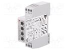 Timer; 0,1s÷100h; SPDT; 250VAC/5A,24VDC/5A; Usup: 24÷240VAC; IP20 CARLO GAVAZZI